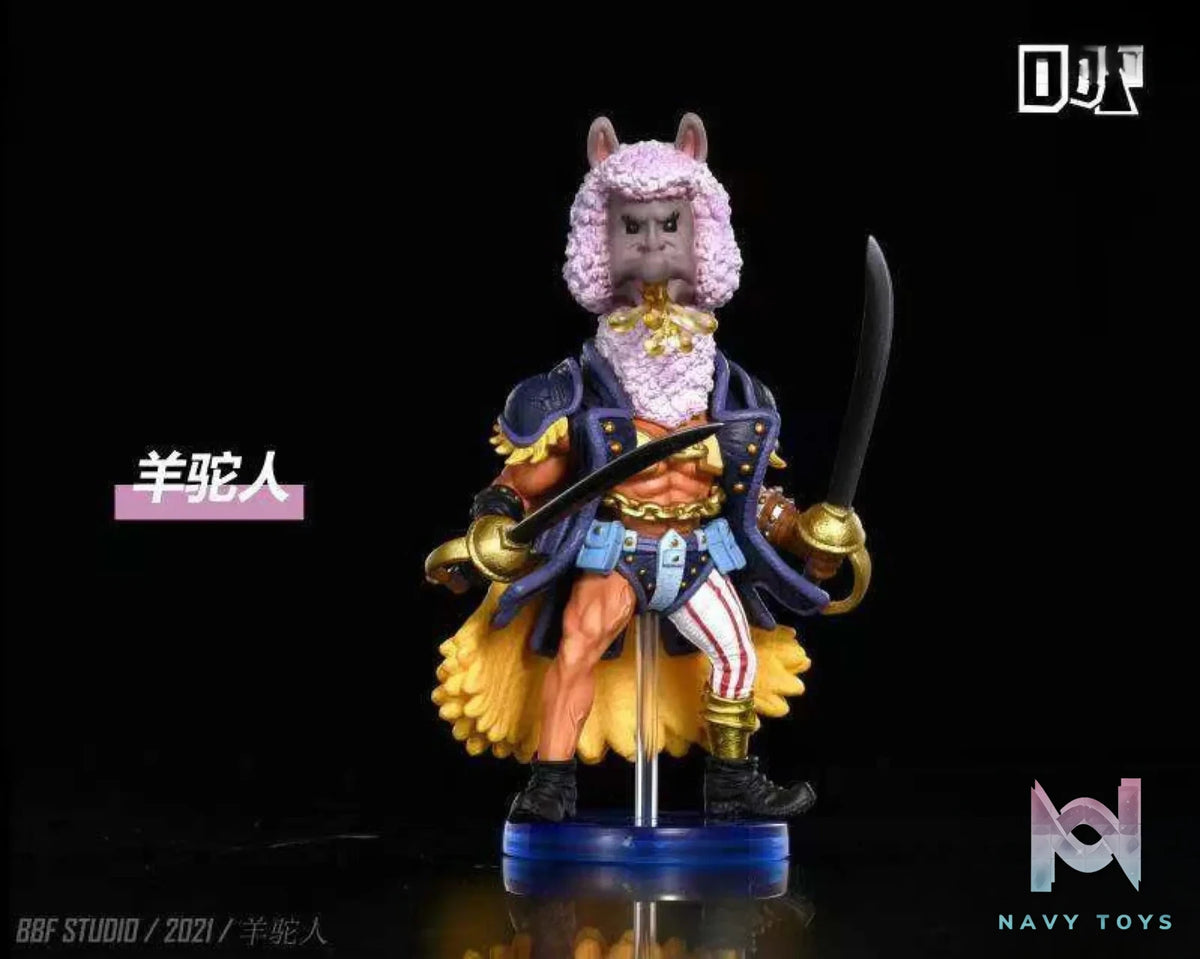 BBF Studio – One Piece Beasts Pirates Madilloman And Alpacaman