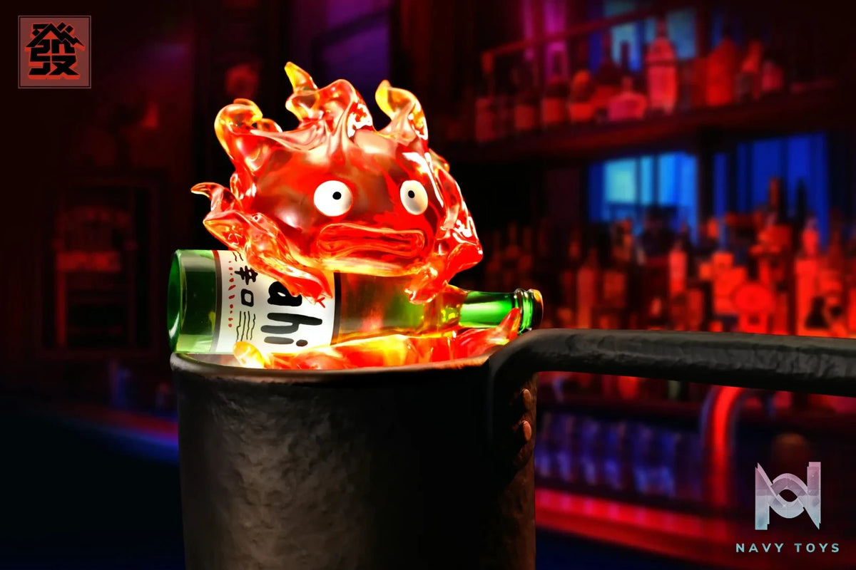 Fa Studio – Howl’s Moving Castle Calcifer Desktop Night Light Statue