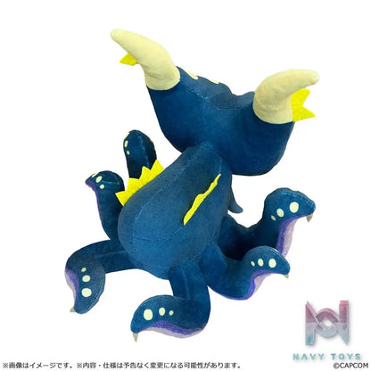 CAPCOM Studio – Monster Hunter MonDefo Plush Nu Udra & Lagiacrus & Gravios (Licensed)