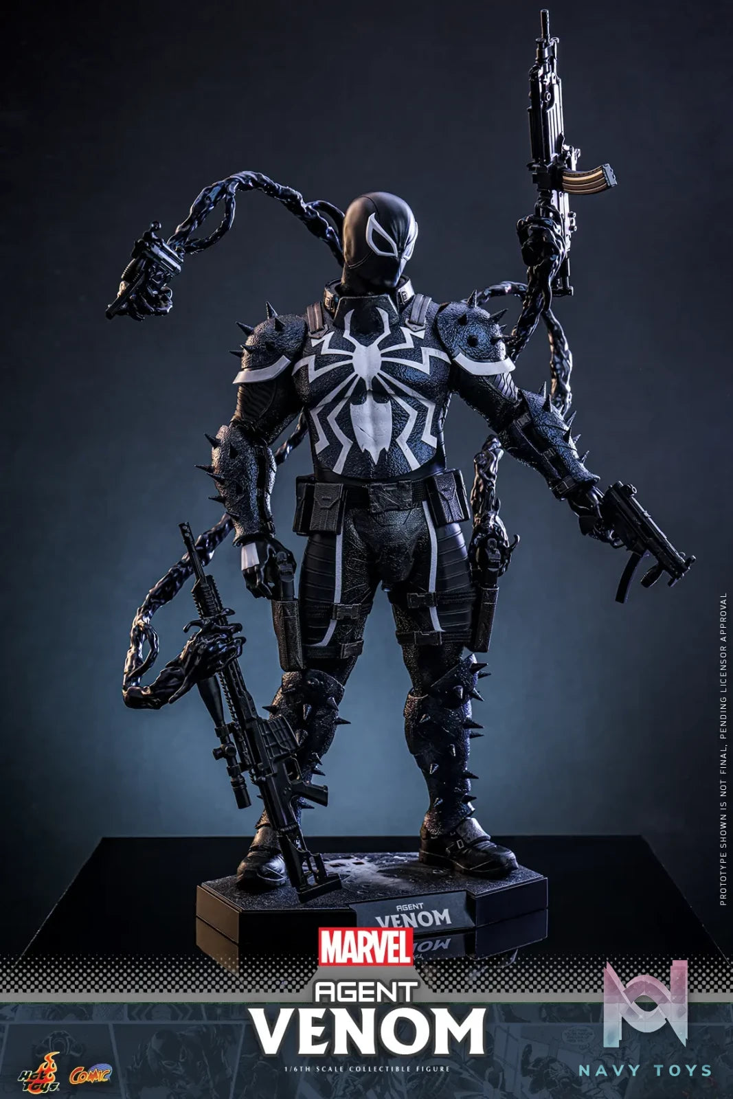 Hottoys – Marvel 1/6 CMS025 Agent Venom (Licensed)