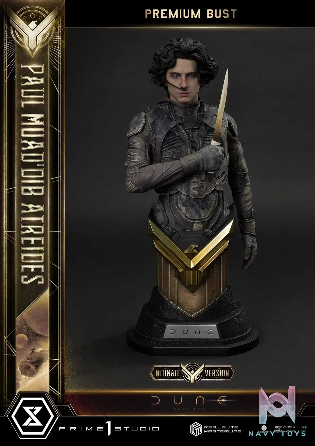 Prime 1 Studio – Real Elite Masterline Dune: Part Two (Film) Paul Atreides REMDUNE2-01 REMDUNE2-01UT REMDUNE2-01UTS (Licensed)