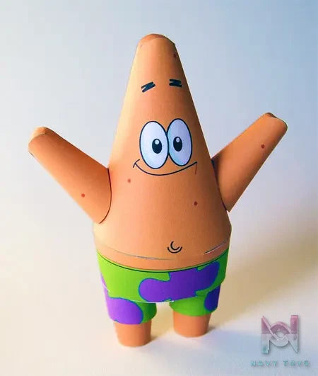 Qian Zhi Lu Studio – Bikini Bottom series 3D Paper Model DIY SpongeBob SquarePants