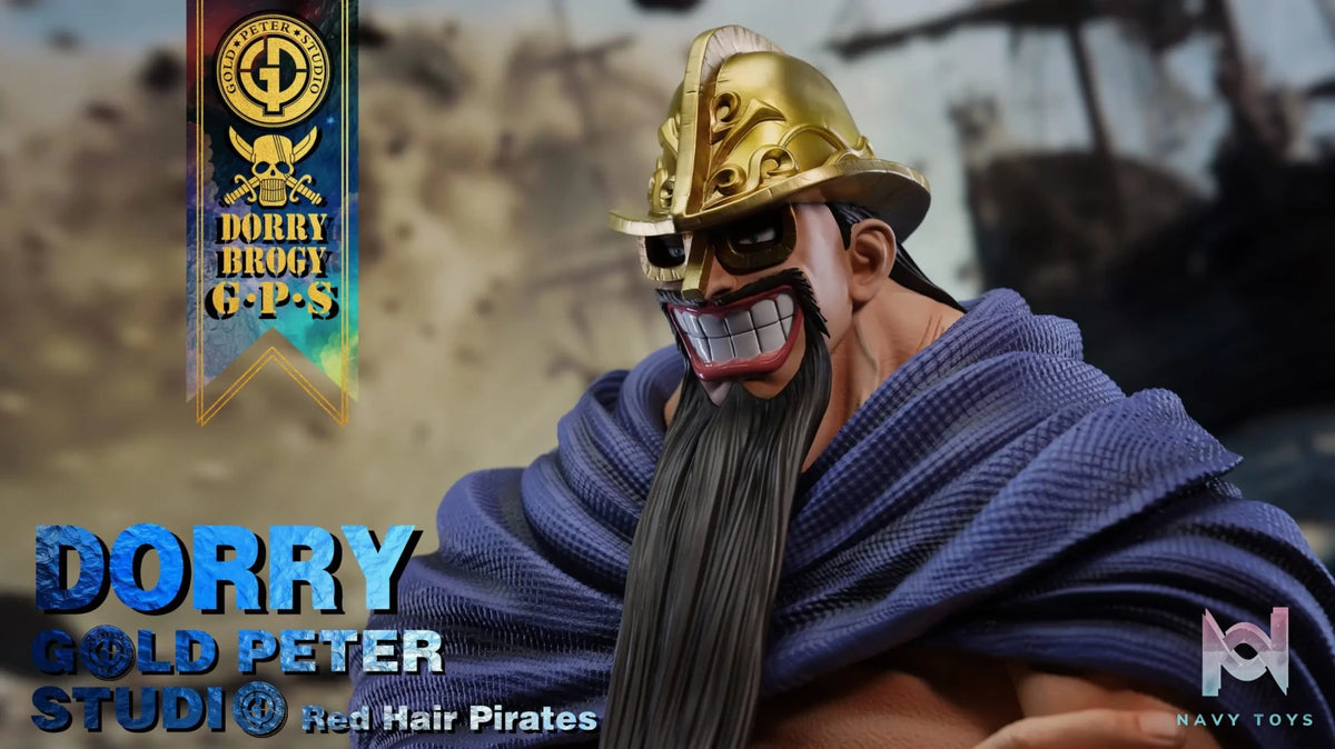 Gold Peter Studio – Red Hair Pirates Dorry x Brogy One Piece