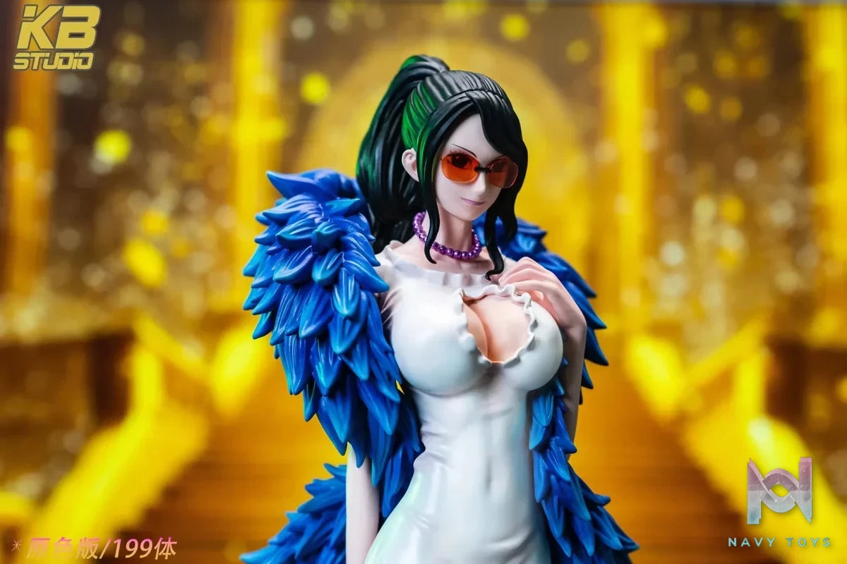 KB Studio - One Piece Golden City Straw Hat Pirates Resonance Series First Robin resin statue Navy Toys anime figure