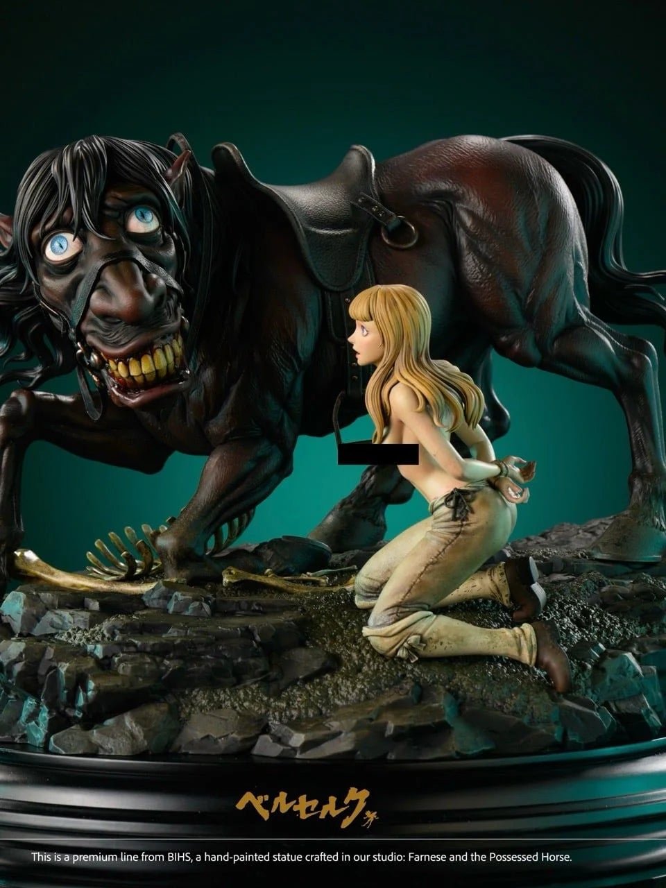 Farnese & evil spirit horse - Berserk - Bihs Studio resin statue BIHS Studio anime figure