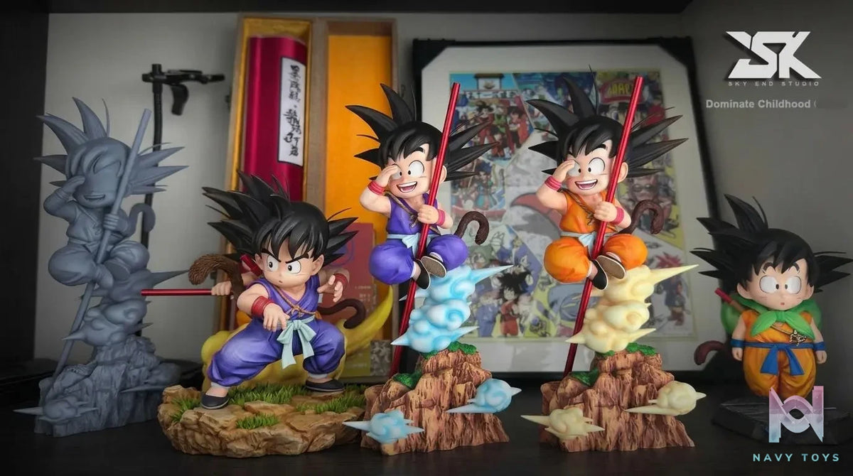 Sky End Studio – Son Goku Starting Pose Dragon Ball