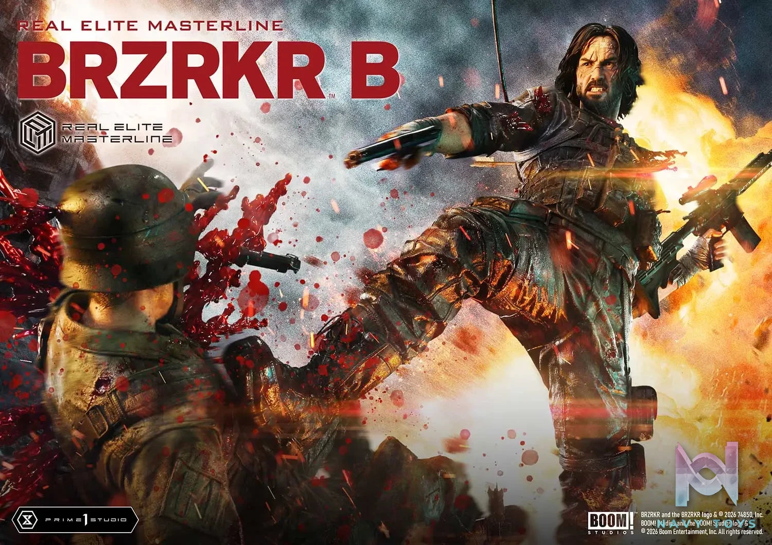 Prime 1 Studio – BRZRKR B 1/4 Statue REMBZK-01 REMBZK-01DX REMBZK-01DXS (Licensed)