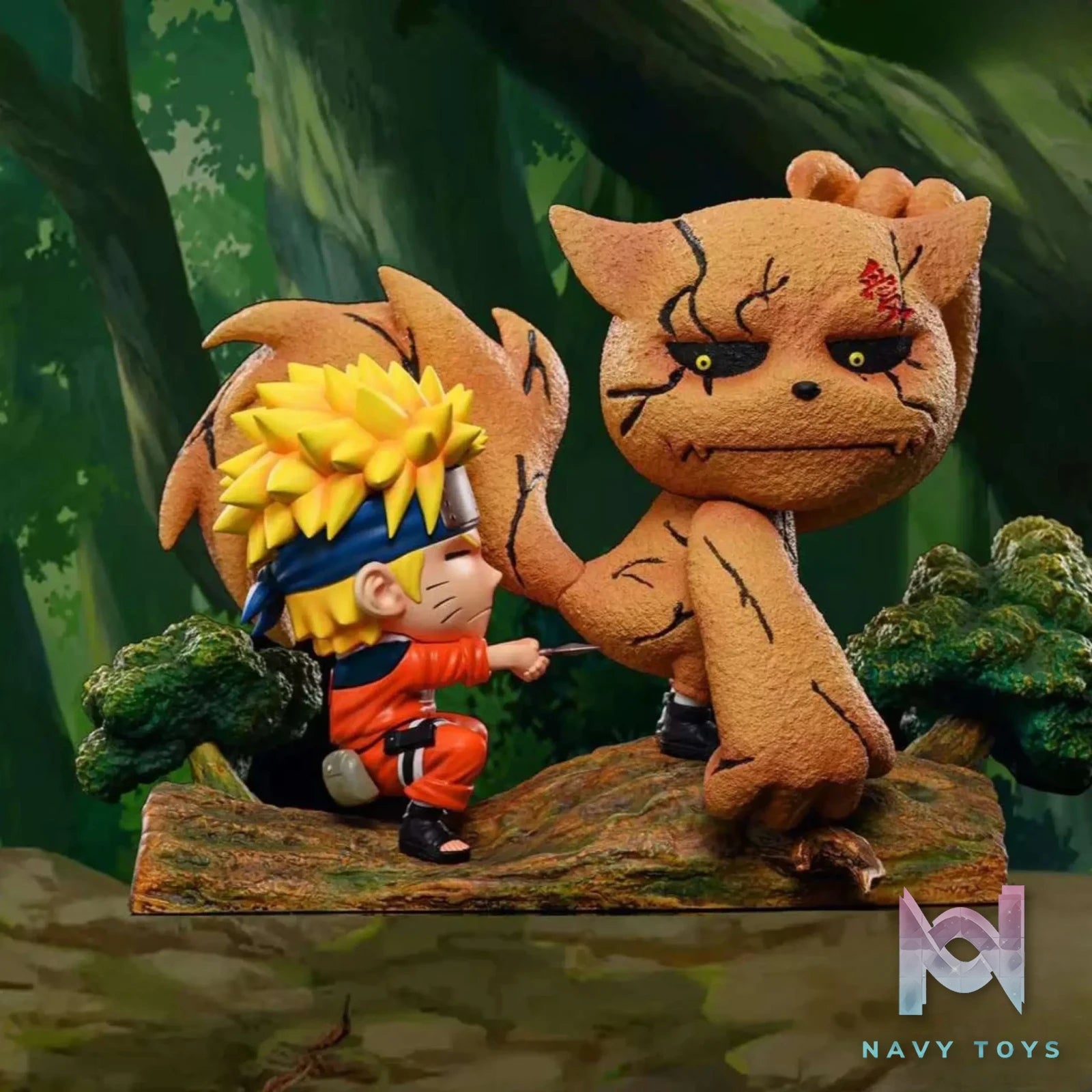 NiNi Studio & PG Studio Naruto Uzumaki Naruto & Gaara