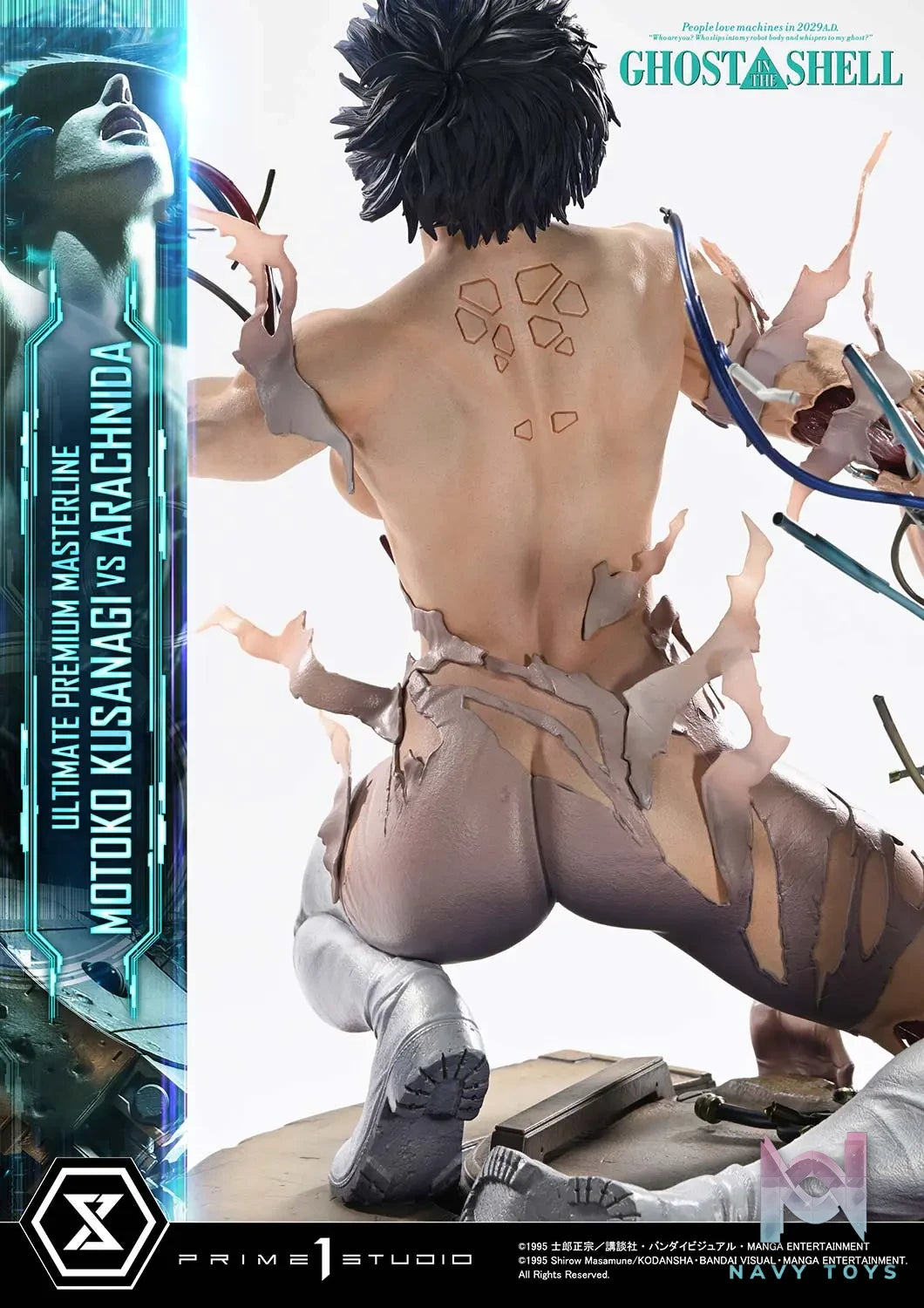 Prime 1 Studio – Ghost in the Shell Motoko Kusanagi VS Arachnida (Licensed) UPMGITS-02 UPMGITS-02S UPMGITS-03