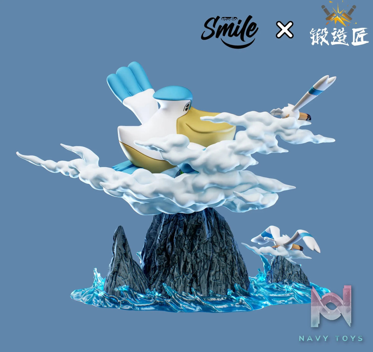 Smile Studio & Duan Zao Jiang Studio – Pokémon Water Ecology Series #1 Pelipper Evolution Ecology