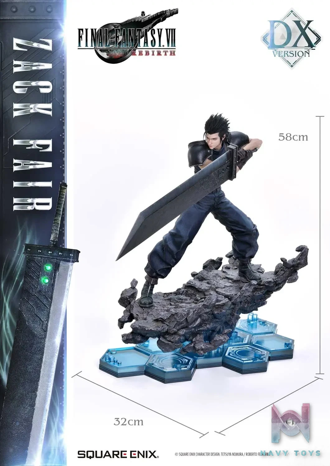 Prime 1 Studio & SQUARE ENIX – SQUARE ENIX MASTERLINE FINAL FANTASY VII REBIRTH 1/4 Scale Zack Fair SEM-09 SEM-09DX (Licensed)