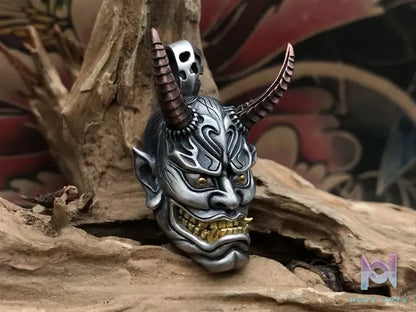 Shou Jiang Studio – Custom Original Design Hannya Demon Men’s Pendant