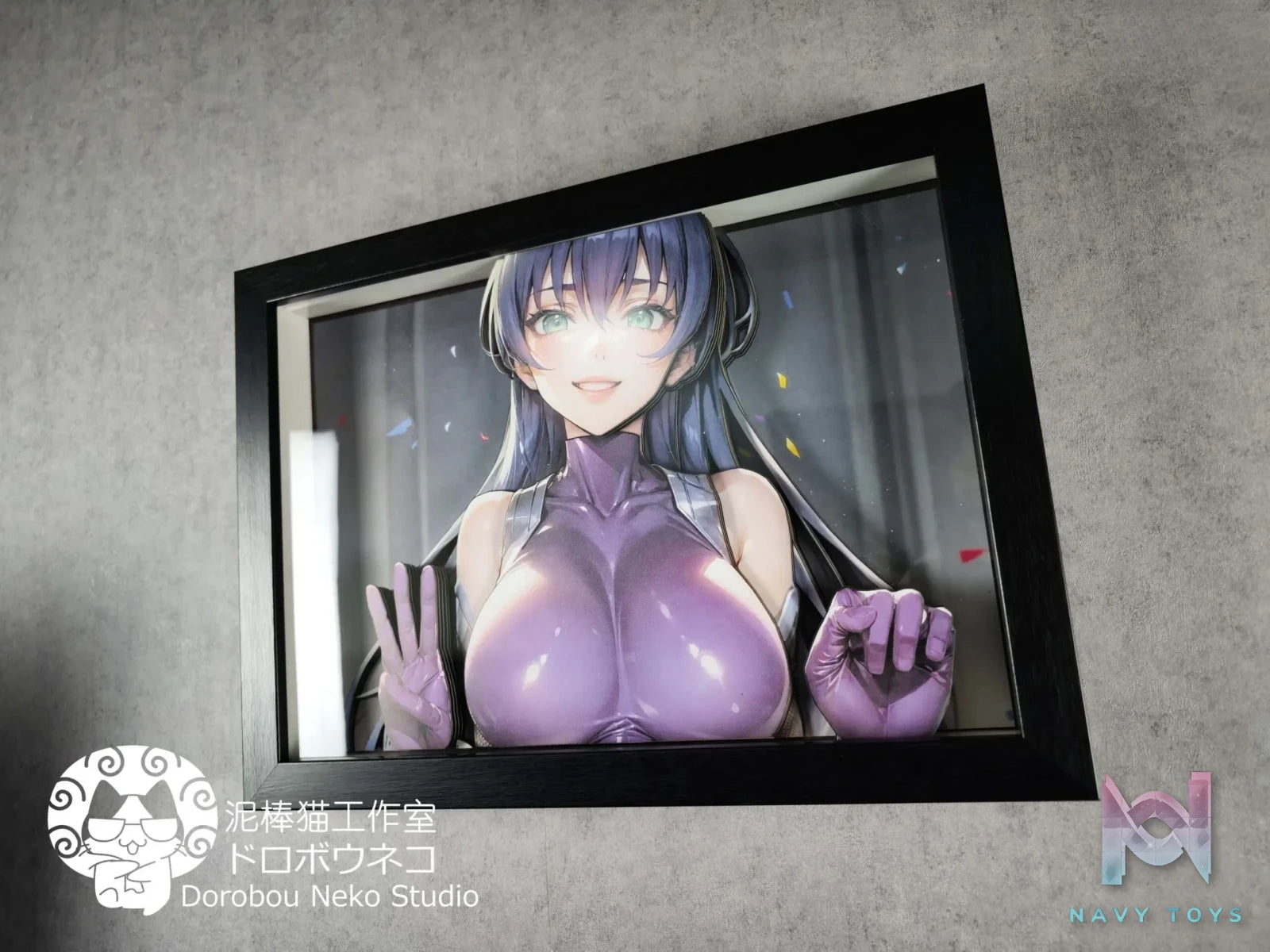 Dorobou Neko Studio – Action Taimanin Asagi detachable face 3D picture