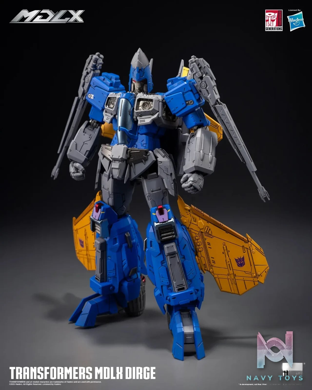 Threezero – Transformers Decepticon-MDLX Elegy #3Z0888 (Licensed)