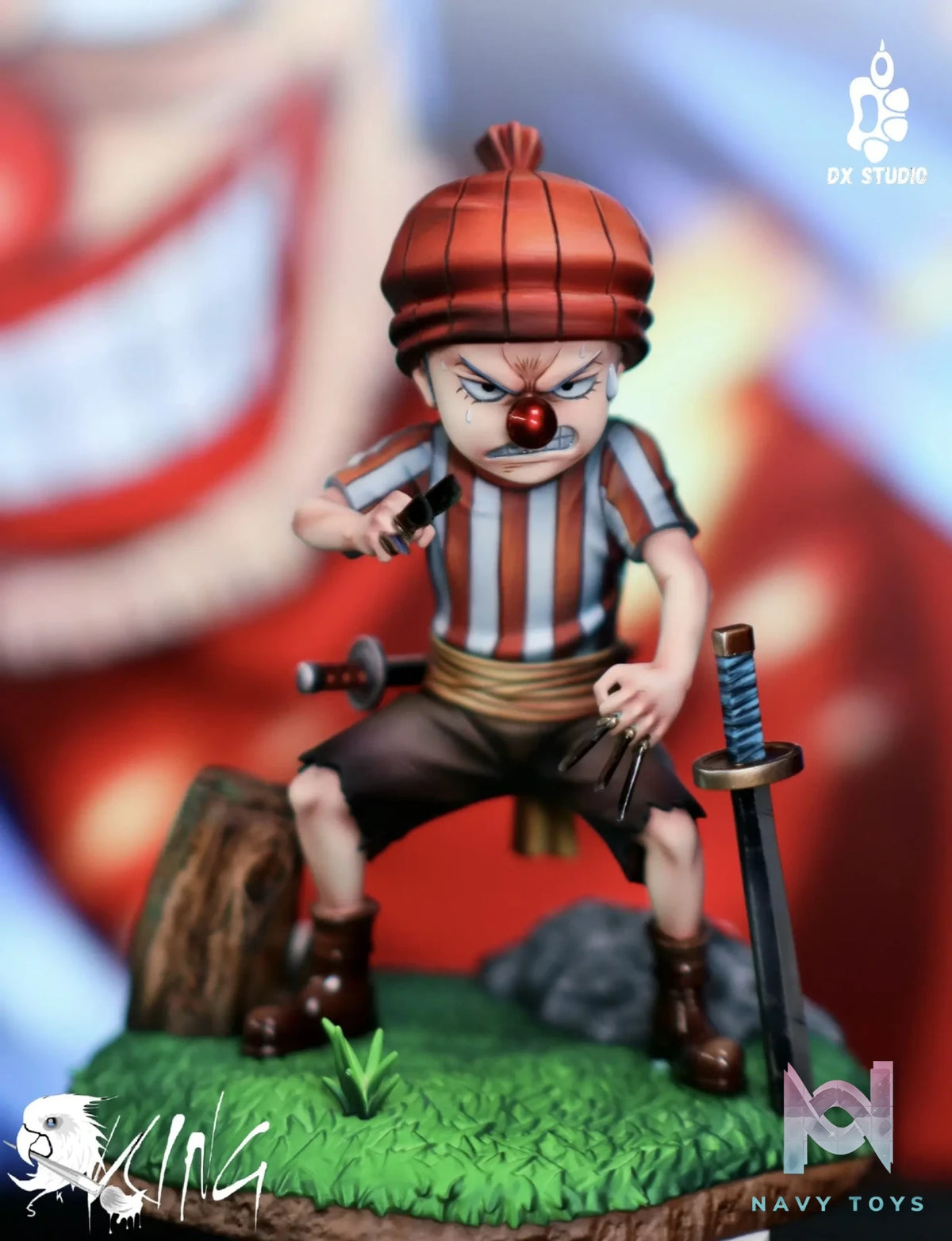DX Studio – One Piece Childhood Buggy & Law & Blackbeard