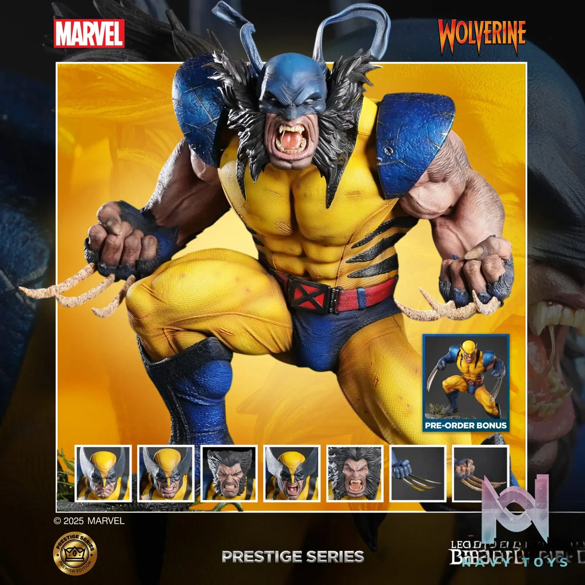 LEGENDARY BEAST – Marvel 1/3 Wolverine (Licensed)