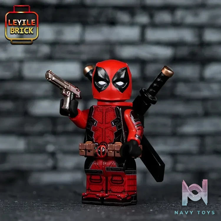 LEYILEBRICK Studio – Deadpool LYLMV354 Wolverine LYLMV355 (Shipment at the end of August)