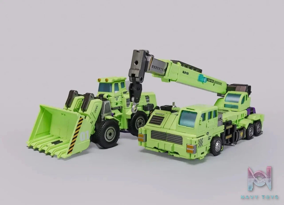 Ji Xie Ru Qin Studio – GLA Giant Legion 03+04 Crane Trailer Set (Licensed)