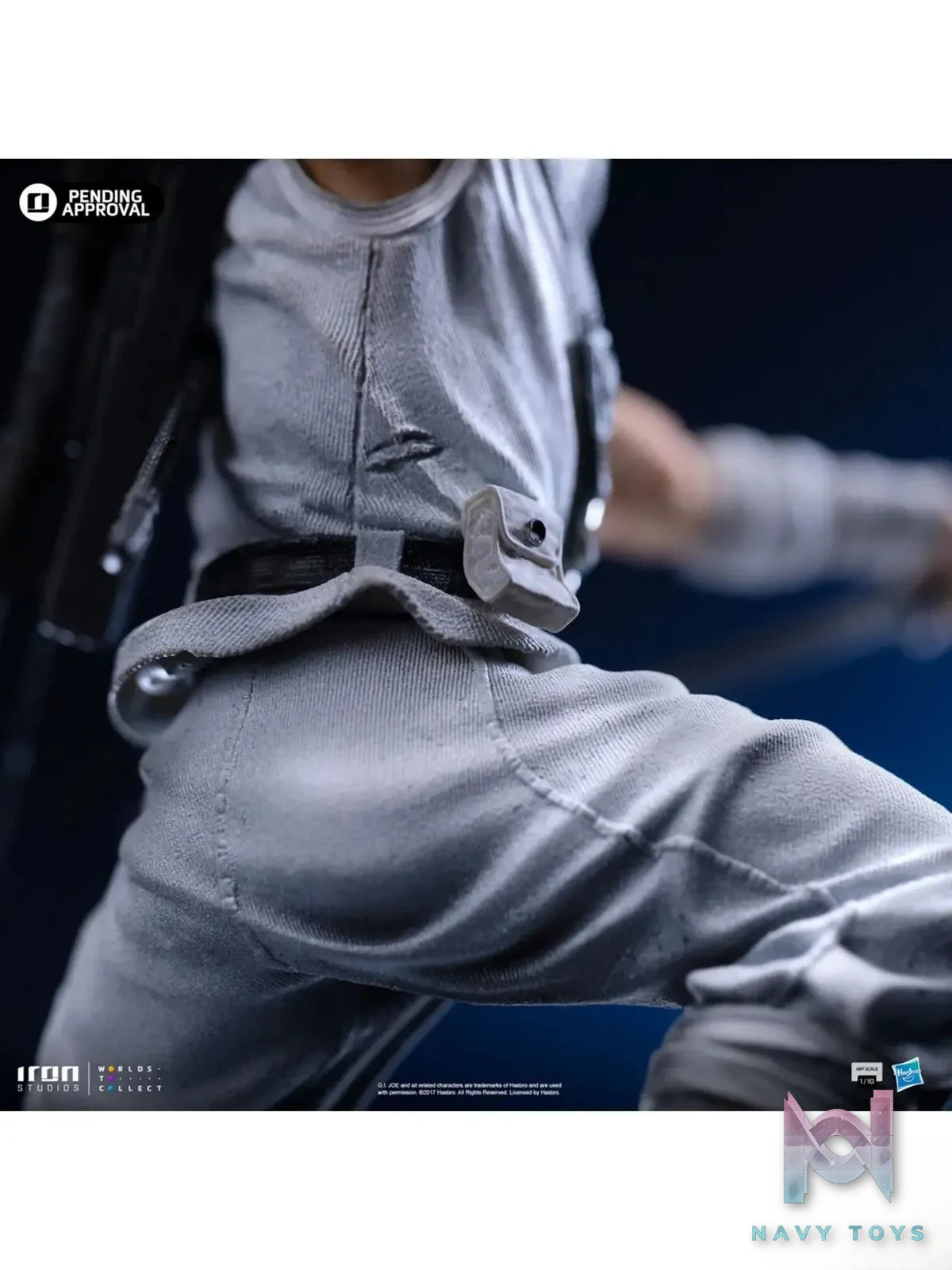 Iron Studio – G.I Joe Statue Storm Shadow Art Scale 1/10 HASBR118625-10 (Licensed)