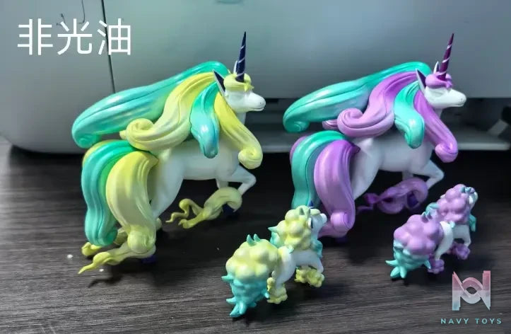 Wu Liao Zuo Fang Studio – Pokémon Galarian Ponyta Evolution Set