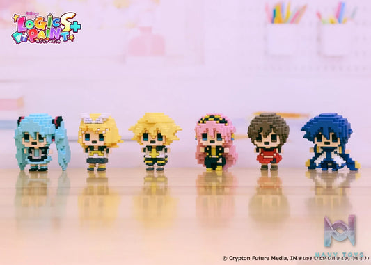 PROOF – Piapro Characters Buildot Mascot Figure 6Pack BOX (Licensed)