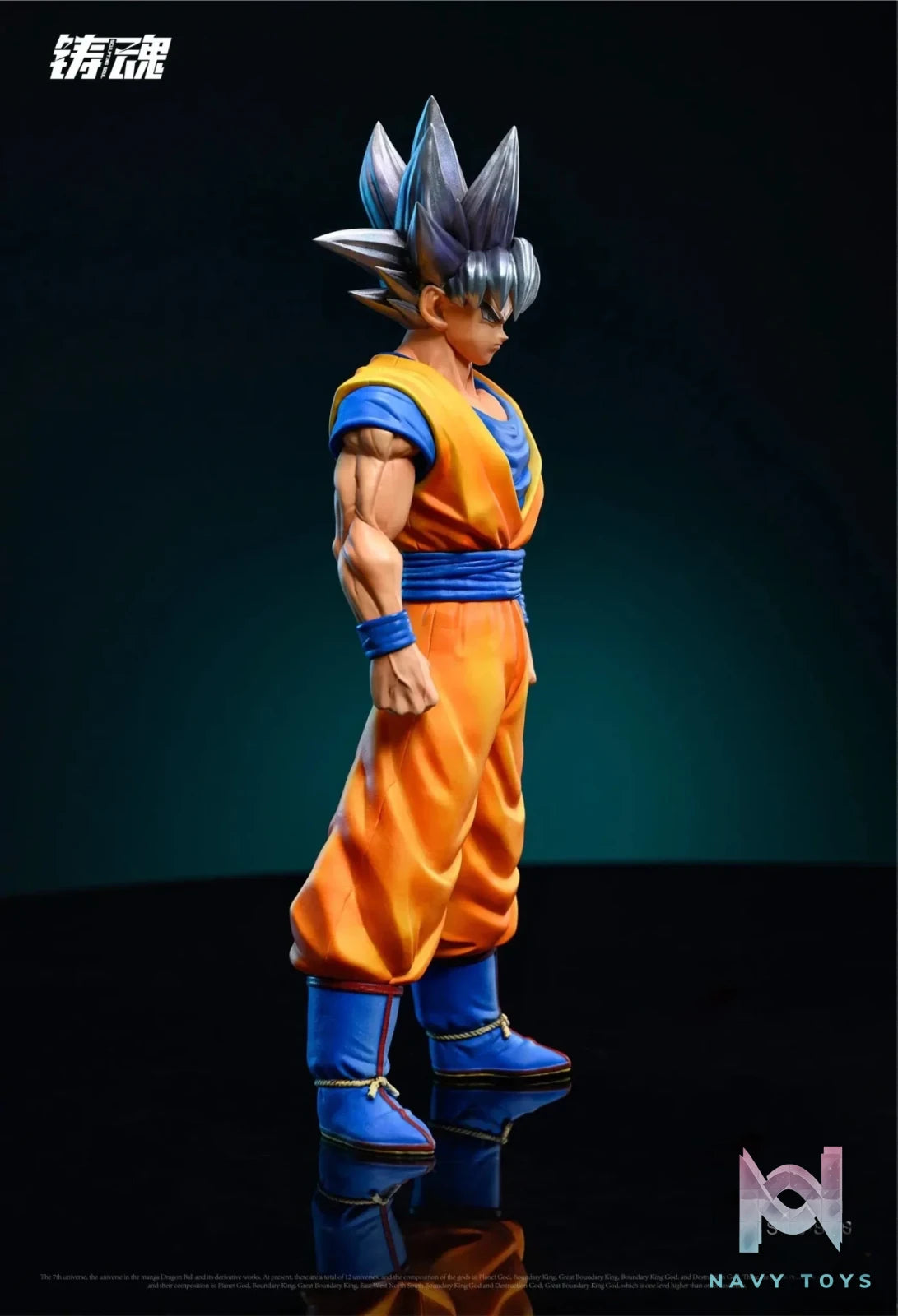 Sculpting Soul Studio - Super Warriors of Universe 7 (Goku, Vegeta, Gohan, Piccolo, Broly) resin statue Navy Toys anime figure