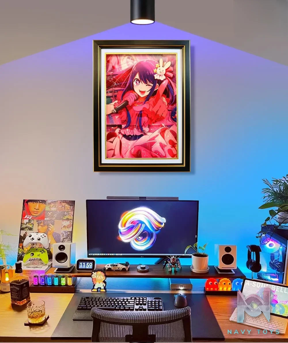 KALA HOME Studio – Hoshino Ai 3D Decorative Painting Oshi no Ko