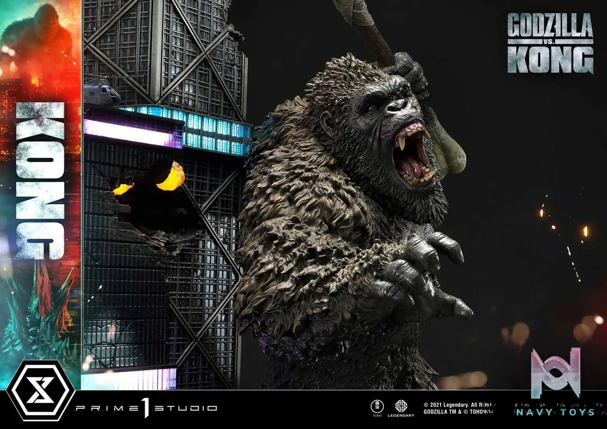 Prime 1 Studio – Ultimate Diorama Masterline Godzilla vs Kong Kong Final Battle UDMGVK-02 (Licensed)
