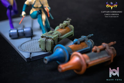 Toys Evolution Studio – Classic Arcade Games #5 Carol X Brenda Captain Commando