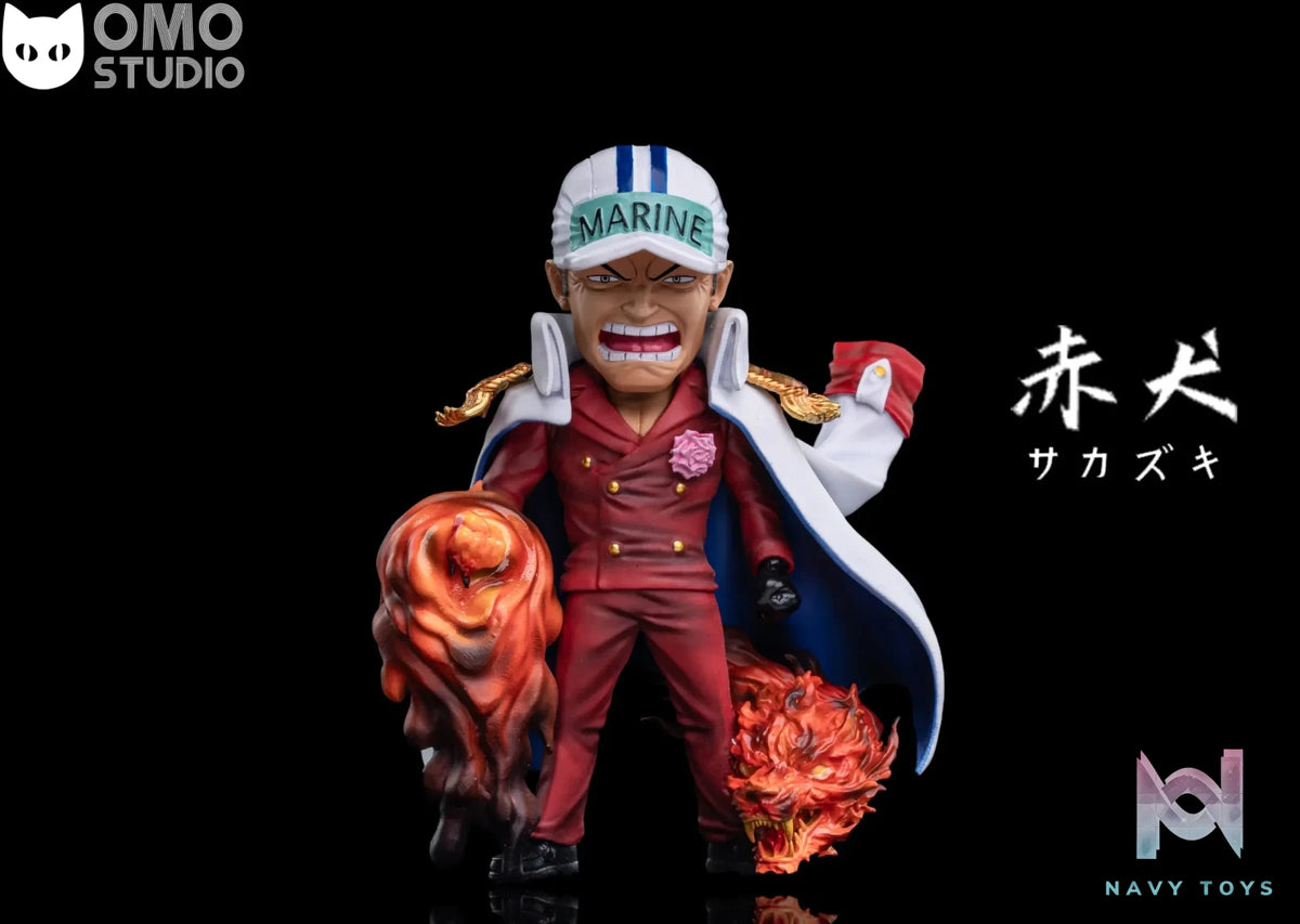 OMO Studio – One Piece Sakazuki & Kuzan & Borsalino