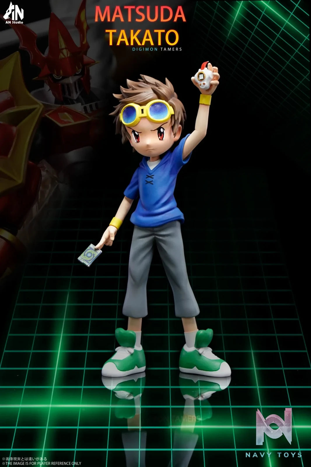 AN Studio – Digimon Tamers The Seven Main Characters Digimon