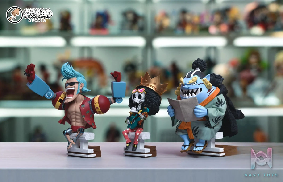 Showhand Studio – One Piece Straw Hat Pirates #last FRANKY & BROOK & Jinbe