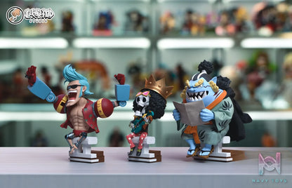 Showhand Studio – One Piece Straw Hat Pirates #last FRANKY & BROOK & Jinbe
