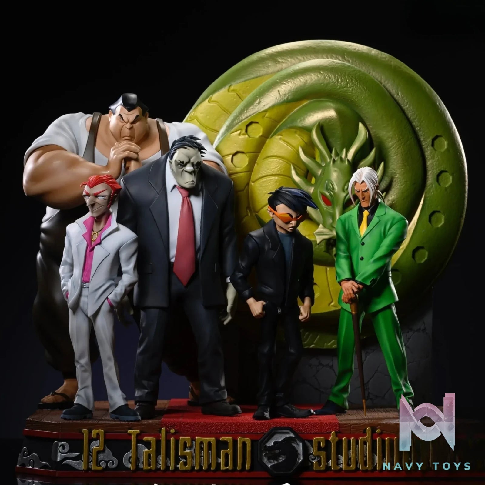 12 talisman Studio – Jackie Chan Adventures Villain Trio