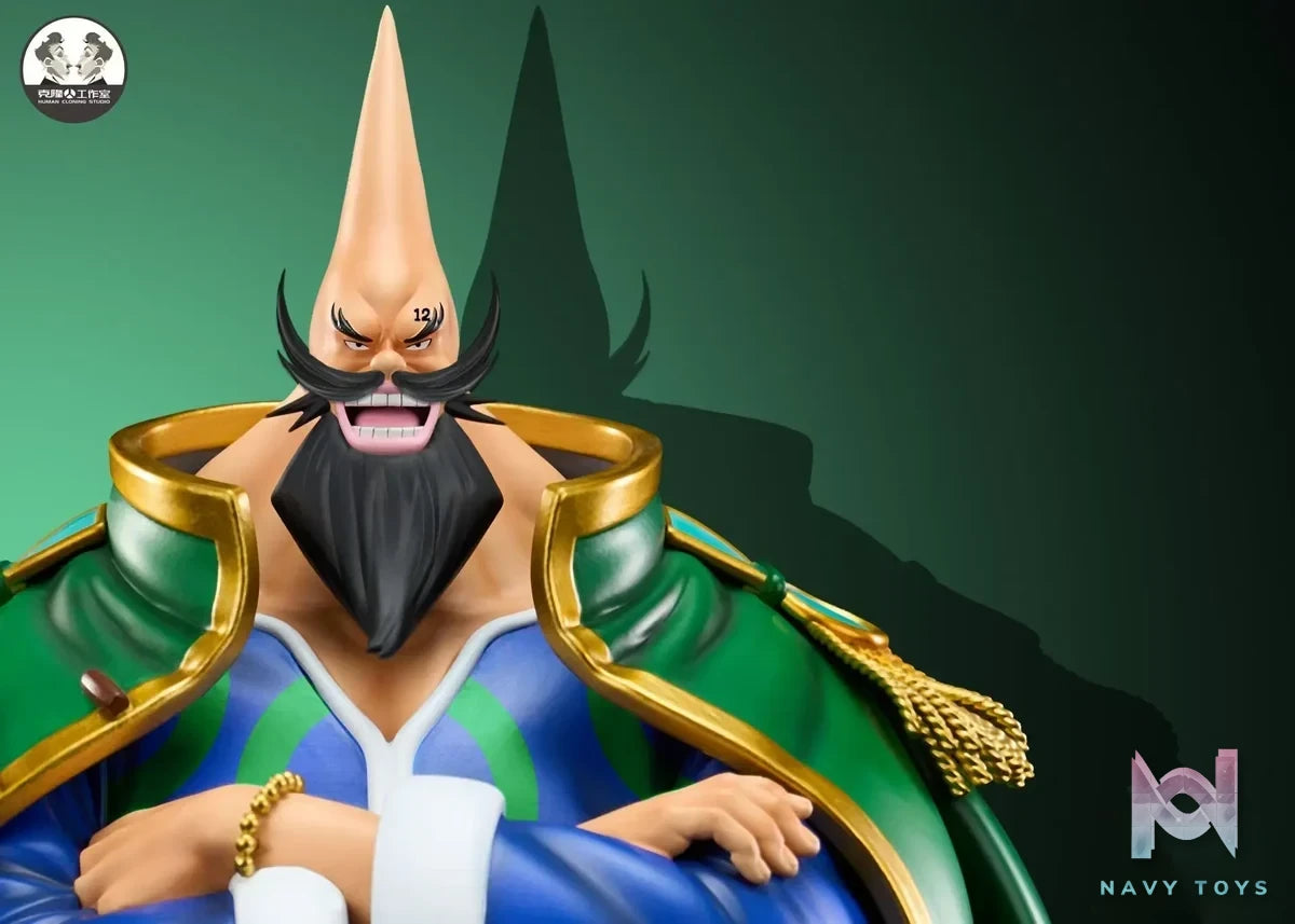 Clone Studio - One Piece Straw Hat Grand Fleet 2 Sai & Chinjao resin statue Navy Toys anime figure