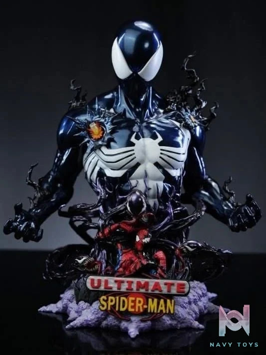Spider Man Bust Symbiosis - Marvel - 27abyss Studio resin statue 27abyss Studio anime figure