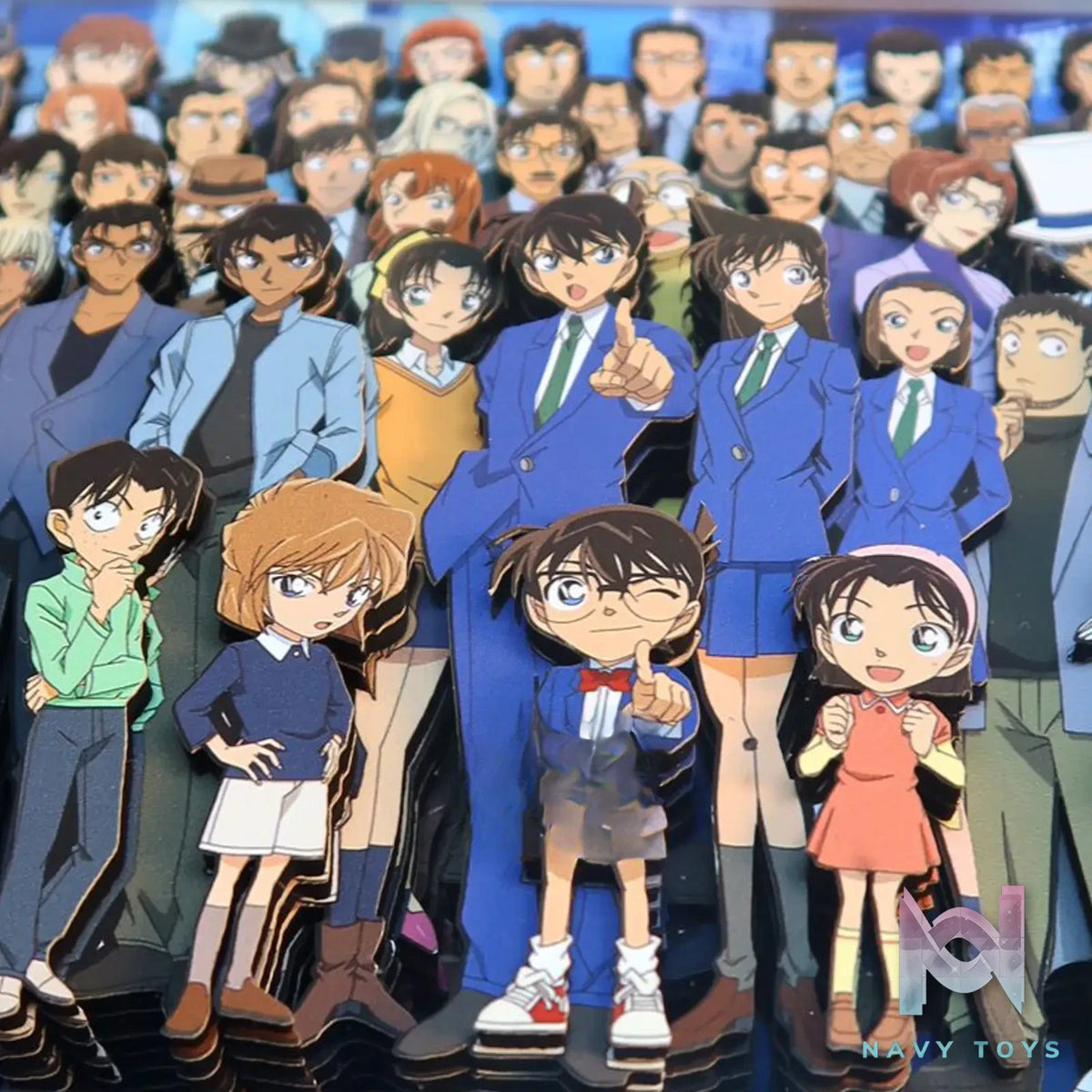 KALA HOME Studio – Detective Conan Multiple Characters #10 3D Decorative Painting Detective Conan