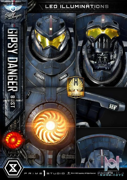 Prime 1 Studio – Life Size Bust Pacific Rim Gipsy Danger LSPACRIM-01 LSPACRIM-01DX (Licensed)