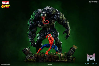 Queen Studio – Marvel14 Spider-Man VS Venom Full Body Figure (Licensed)