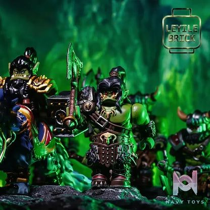 LEYILEBRICK Studio – Grommash & Mannoroth (stand) & Gorehowl (full custom body) LYLSP016