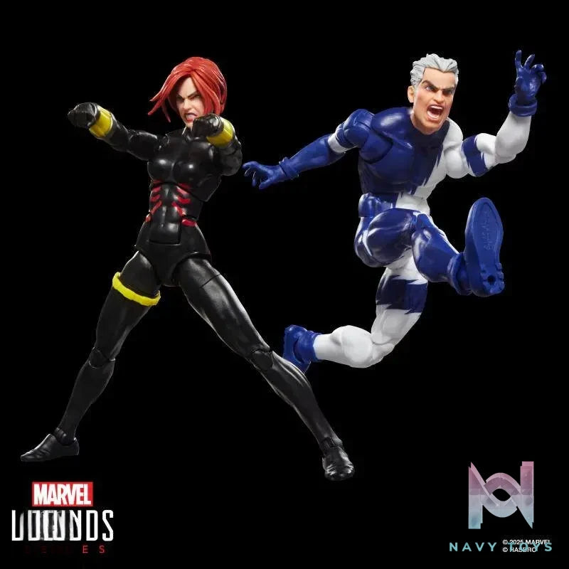 Hasbro Studio – Avengers – Black Widow X Quicksilver 1/12 Scale Action Figure (Licensed)