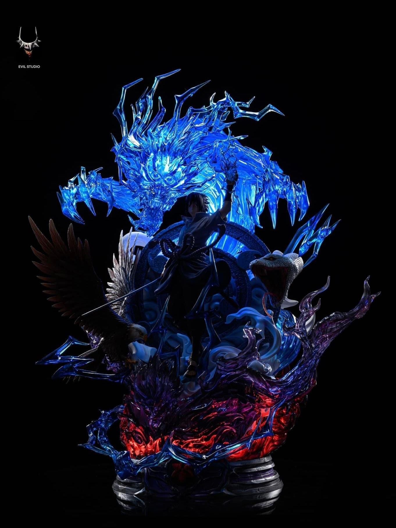 Uchiha Sasuke - Naruto Shippuden - Evil Studio resin statue Evil Studio anime figure