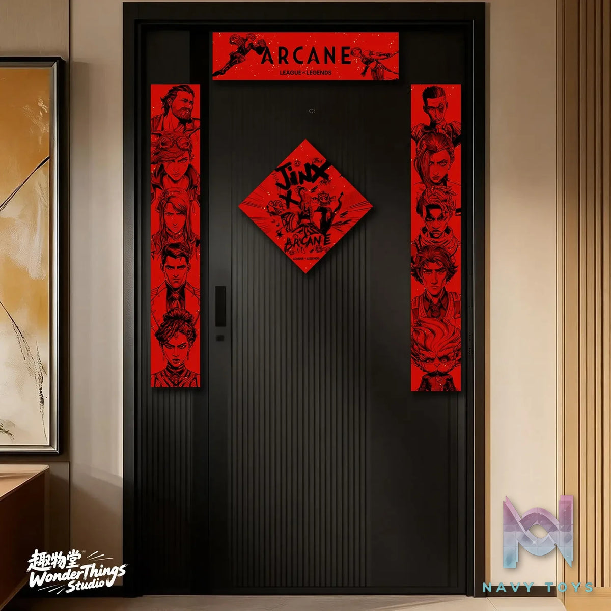 Wonder Things Studio – Arcane Spring Festival Couplets League of Legends
