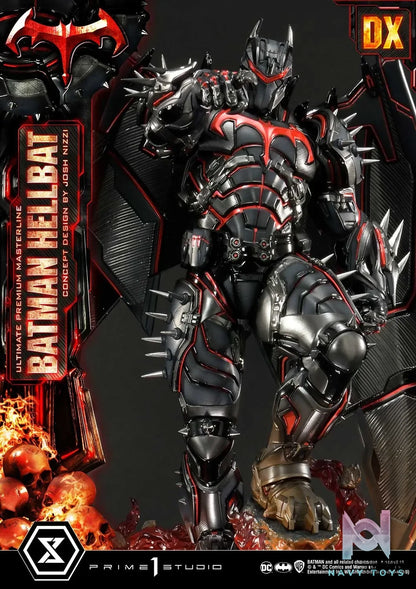 Prime 1 Studio – Ultimate Premium Masterline Batman (Comics) Batman Hellbat Concept Design by Josh Nizzi UPMDC-06 UPMDC-06DX UPMDC-06DXS (Licensed)