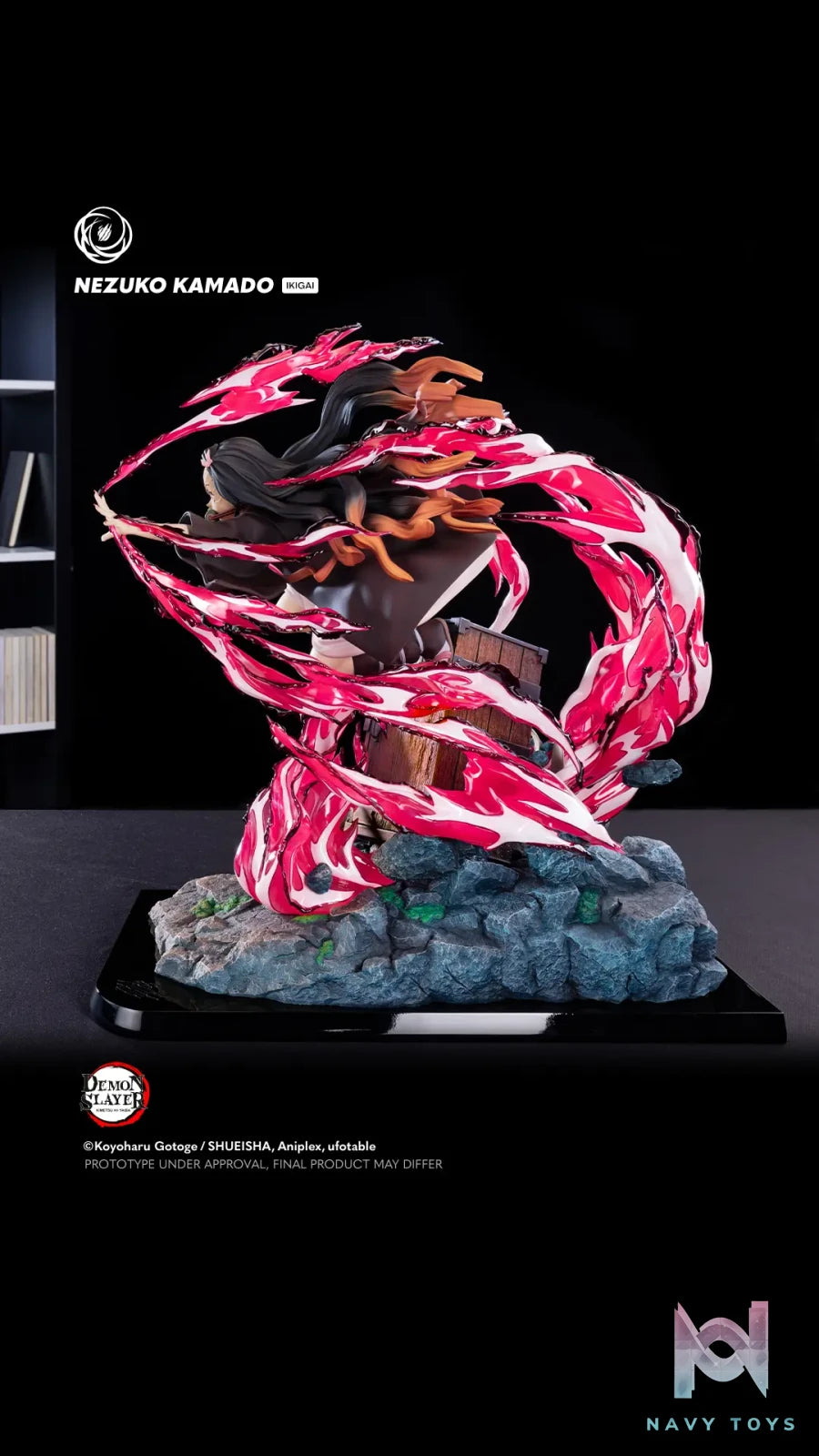 Tsume Studio - Demon Slayer: Kimetsu no Yaiba Nezuko Kamado IKIGAI (Licensed) resin statue Navy Toys anime figure