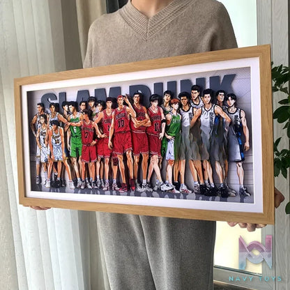 KALA HOME Studio – Slam Dunk Multiple Characters #08 3D Decorative Painting Slam Dunk