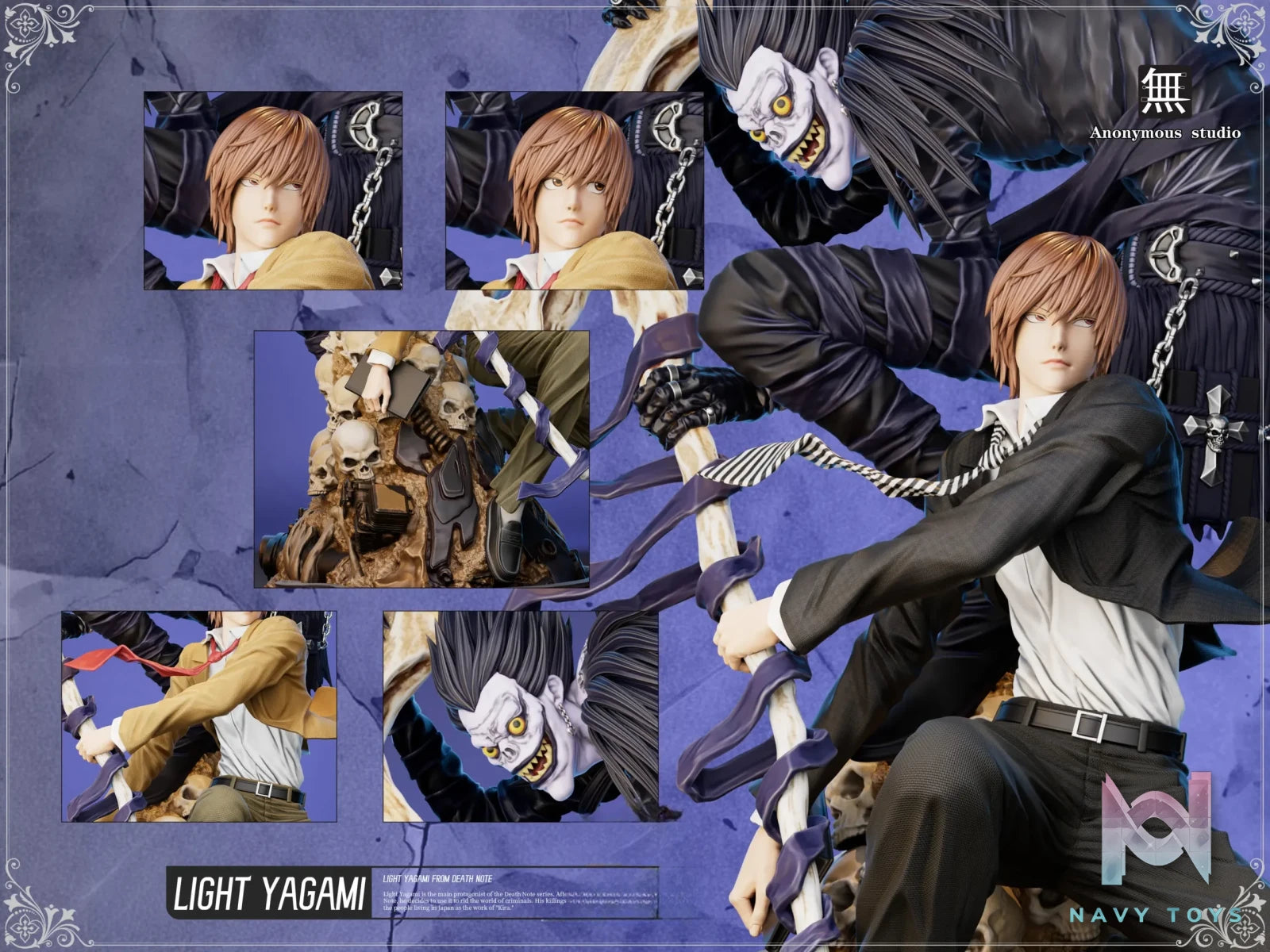 Anonymous Studio – Light Yagami x Ryuk Death Note