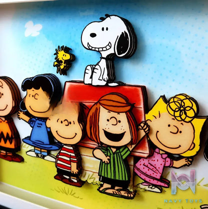 KALA HOME Studio – Peanuts Multiple Characters 3D Decorative Painting Peanuts