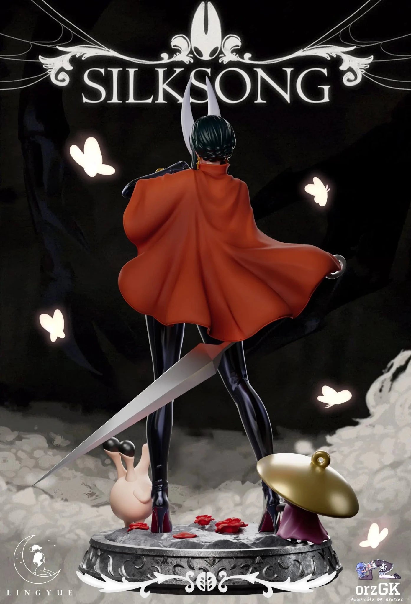 Ling Yue Studio - Yor Forger cos Silksong Hornet Spy x Family resin statue Navy Toys anime figure