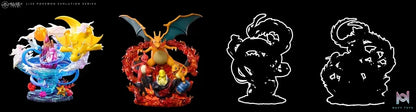 Wonderland Studio – Pokémon Evolution Series #2 Charizard Family